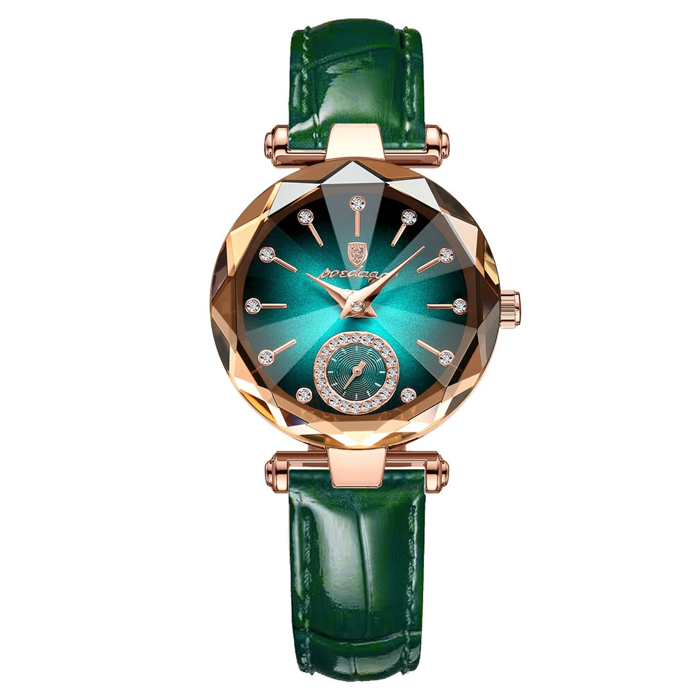 POEDAGAR Women Watches Fashion Rhinestones Dial Leather Quartz Watch Top Brand Luxury Waterproof Ladies Wristwatch (image for) POEDAGAR Women Watches Fashion Rhinestones Dial Leather Quartz Watch Top Brand Luxury Waterproof Ladies Wristwatch